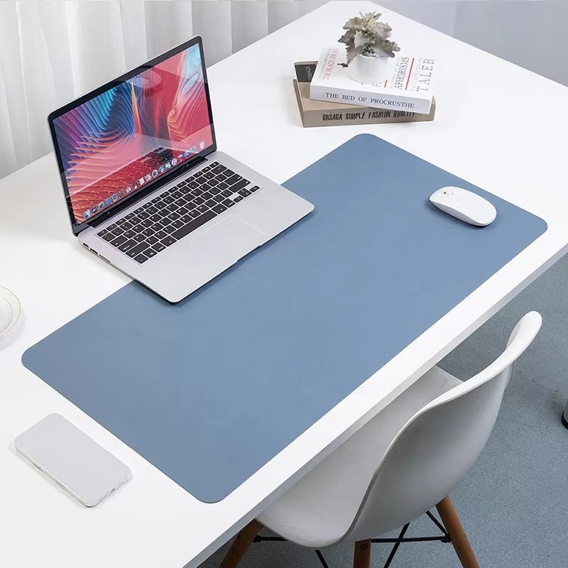 Custom PU Leather Desk Mat with Multiple Color Options detail
