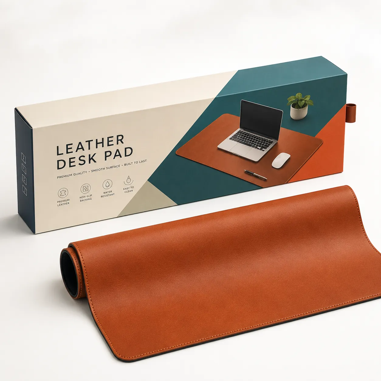 Color Box Packaging for custom leather products