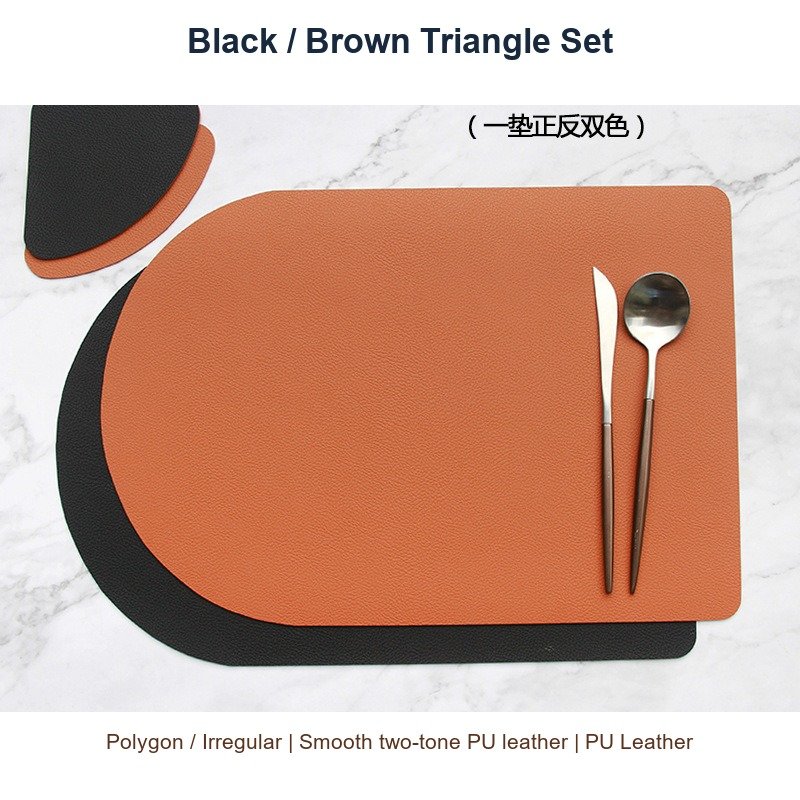 Black / Brown Triangle Set SKU
