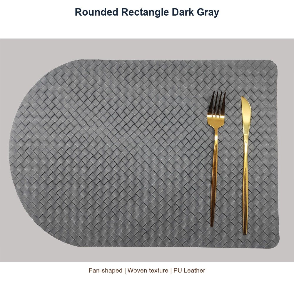 Rounded Rectangle Dark Gray SKU