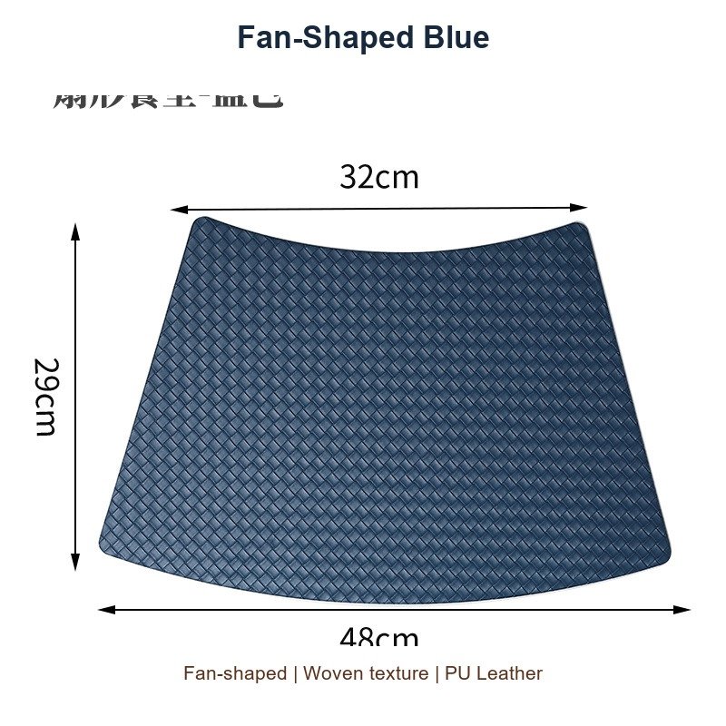 Fan-Shaped Blue SKU