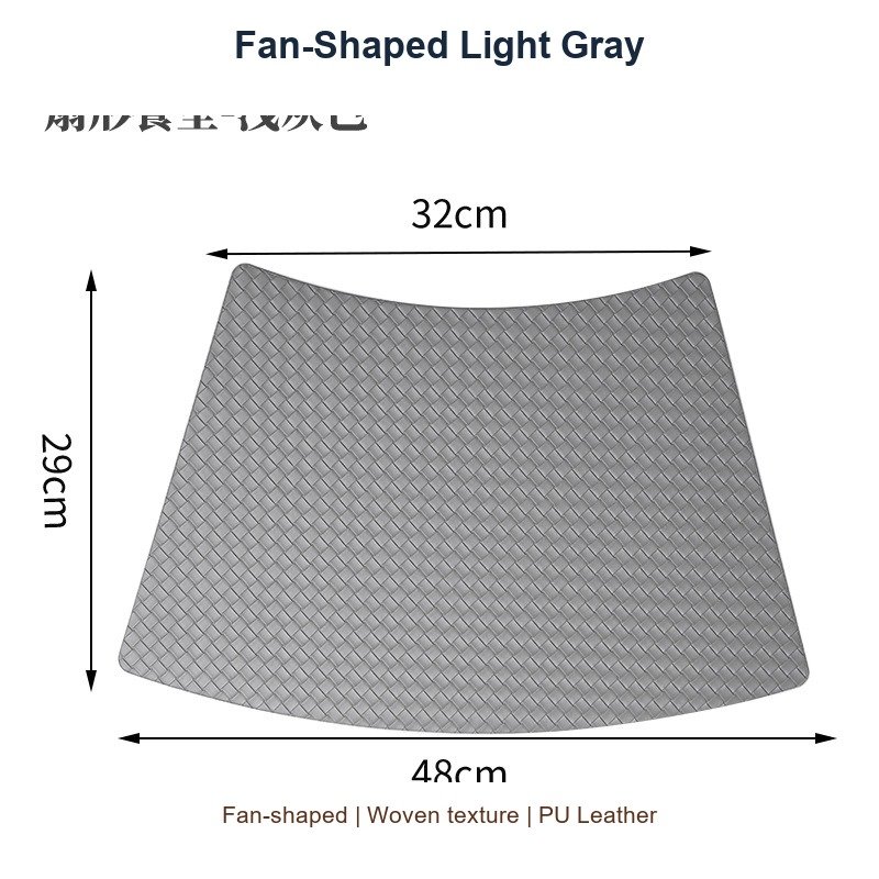 Fan-Shaped Light Gray SKU