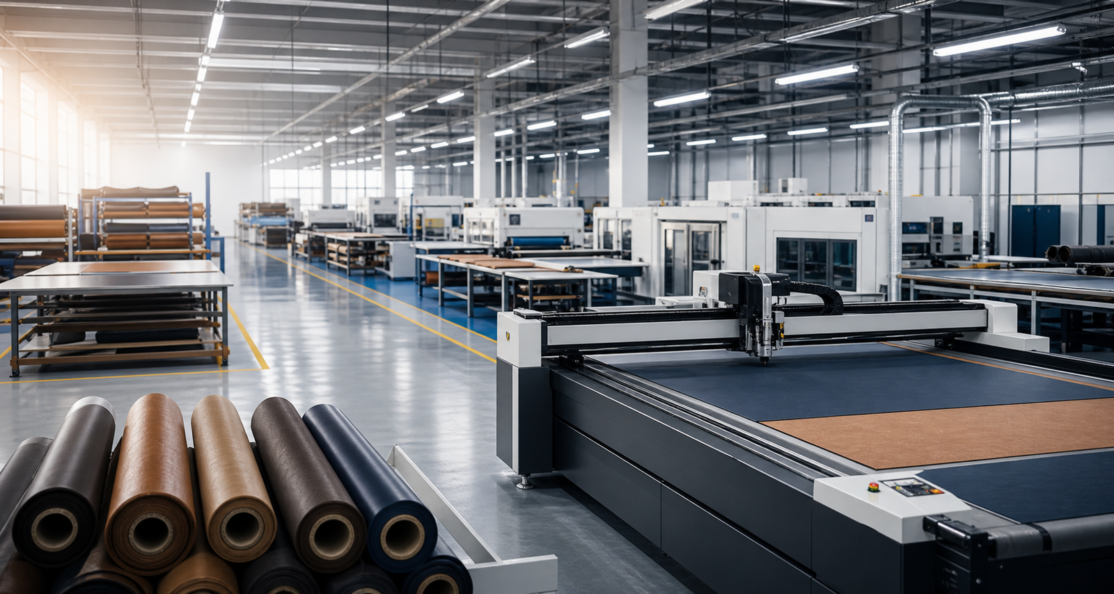 Manufacturing capability placeholder for leather product production