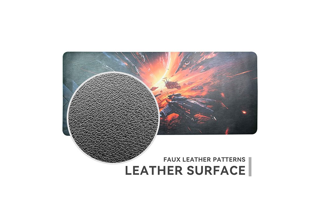 Anti-Slip Rubber Based Leather Office Desk Pad product detail 1