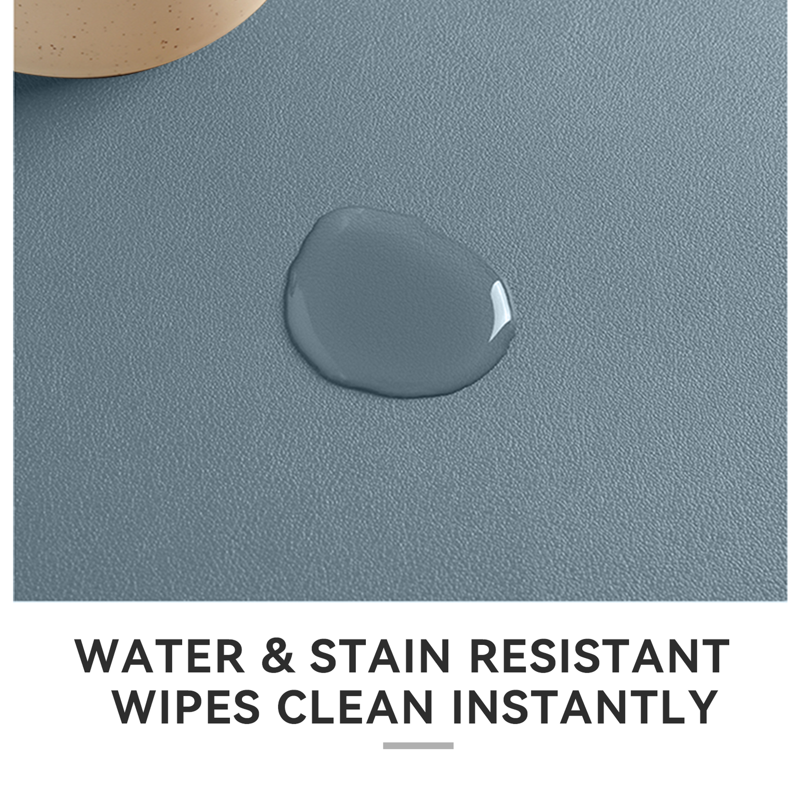 Anti-Slip Rubber Based Leather Office Desk Pad detail