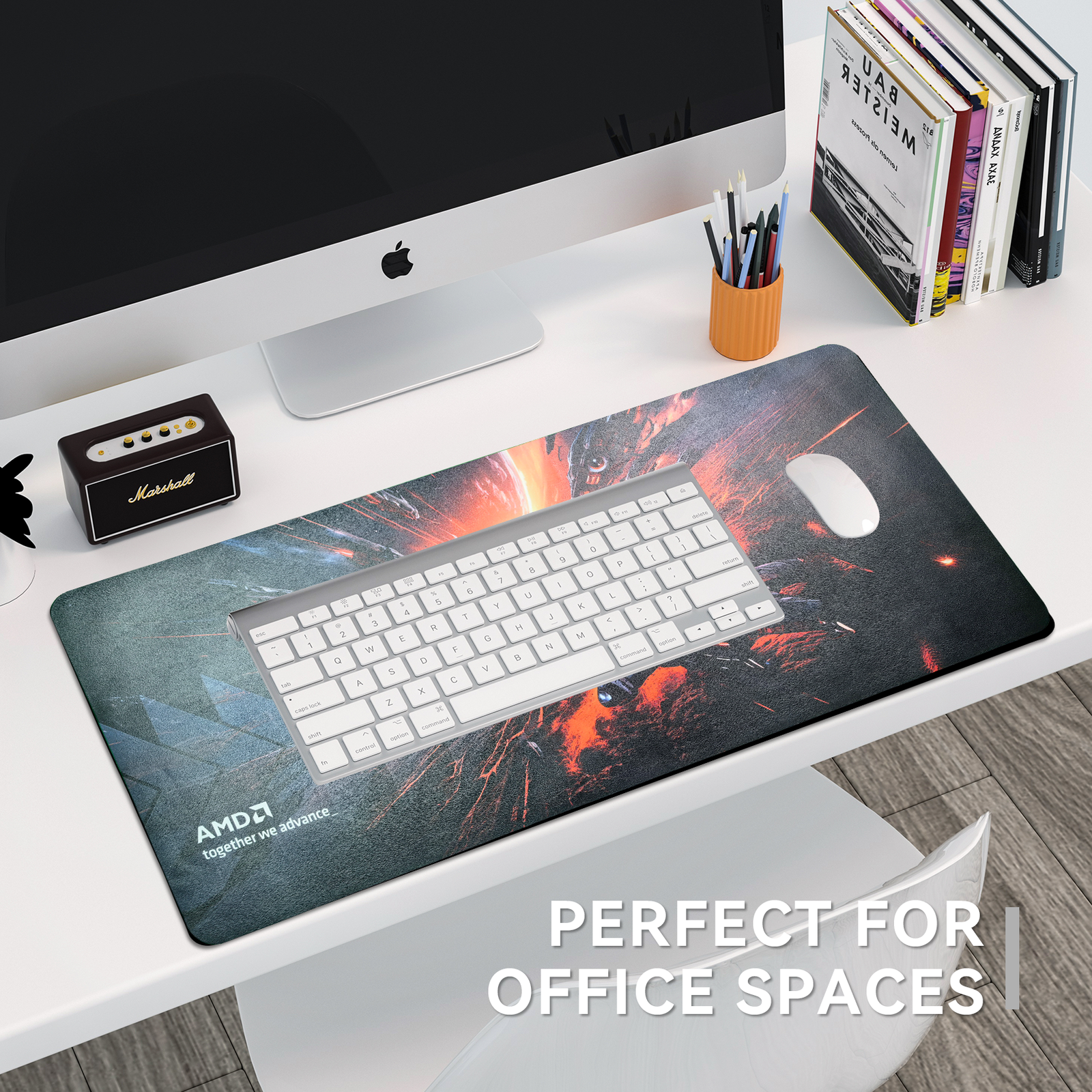 Anti-Slip Rubber Based Leather Office Desk Pad detail