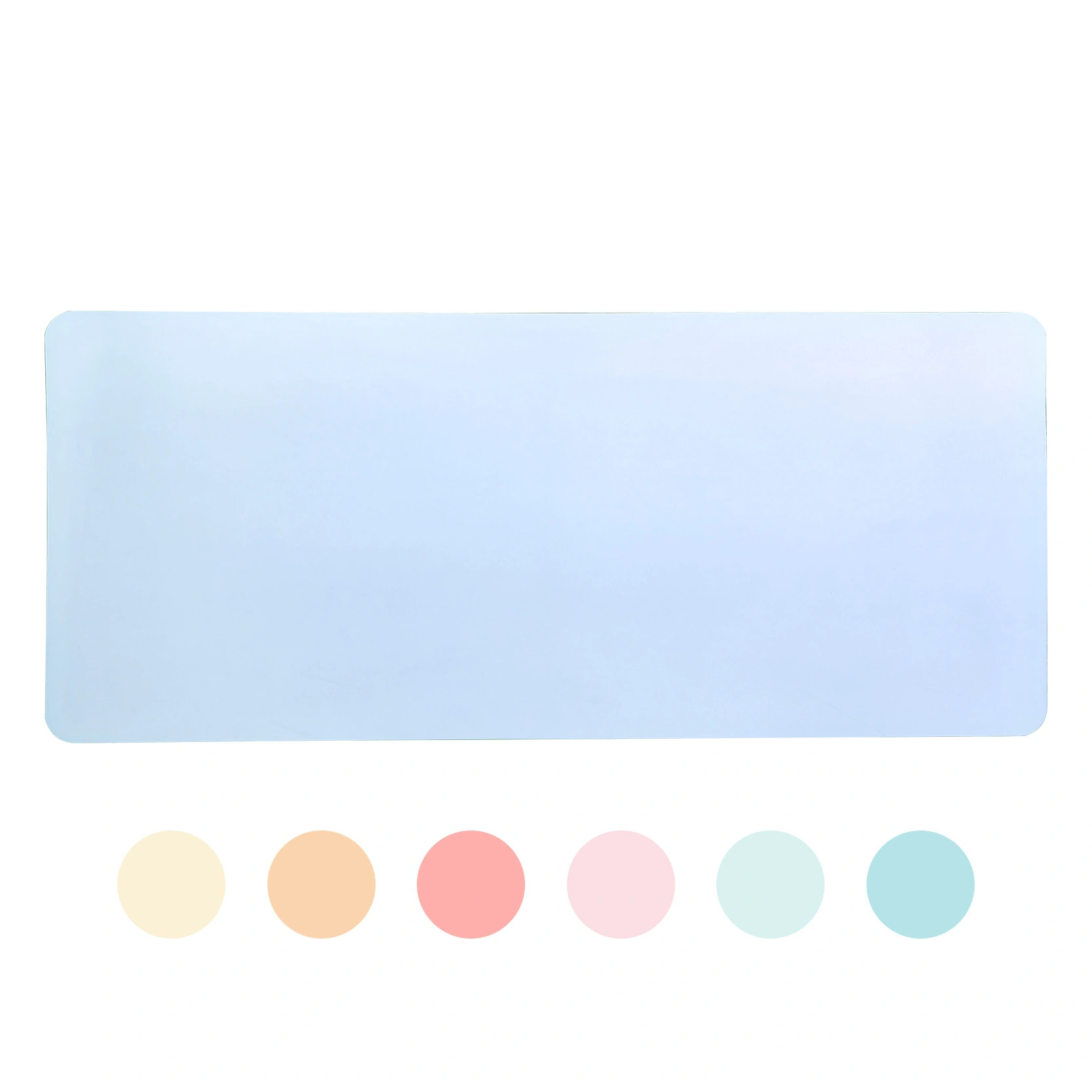 Anti-Stain Silicone Leather Desk Mat