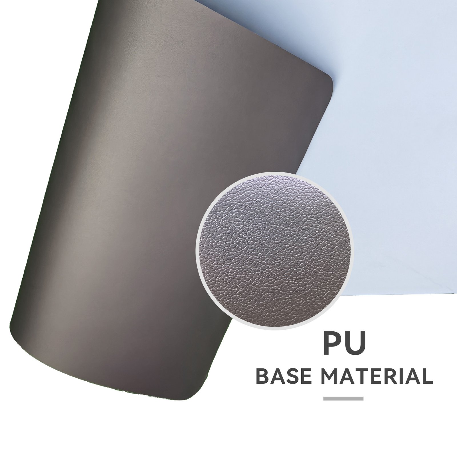 Anti-Stain Silicone Leather Desk Mat detail