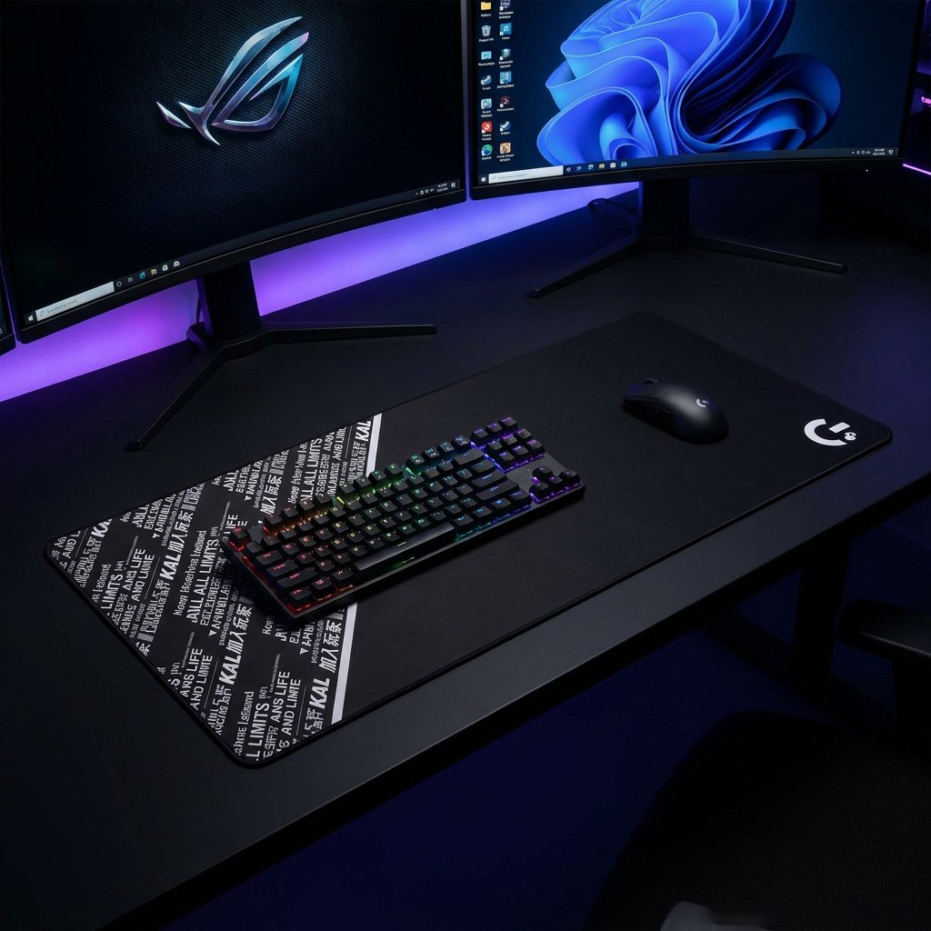 Custom Print XL Gaming Mouse Pad Desk Mat detail