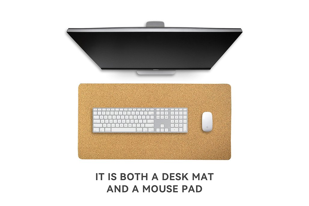 Eco-Friendly Cork Desk Pad with Non-Slip Base product detail 5