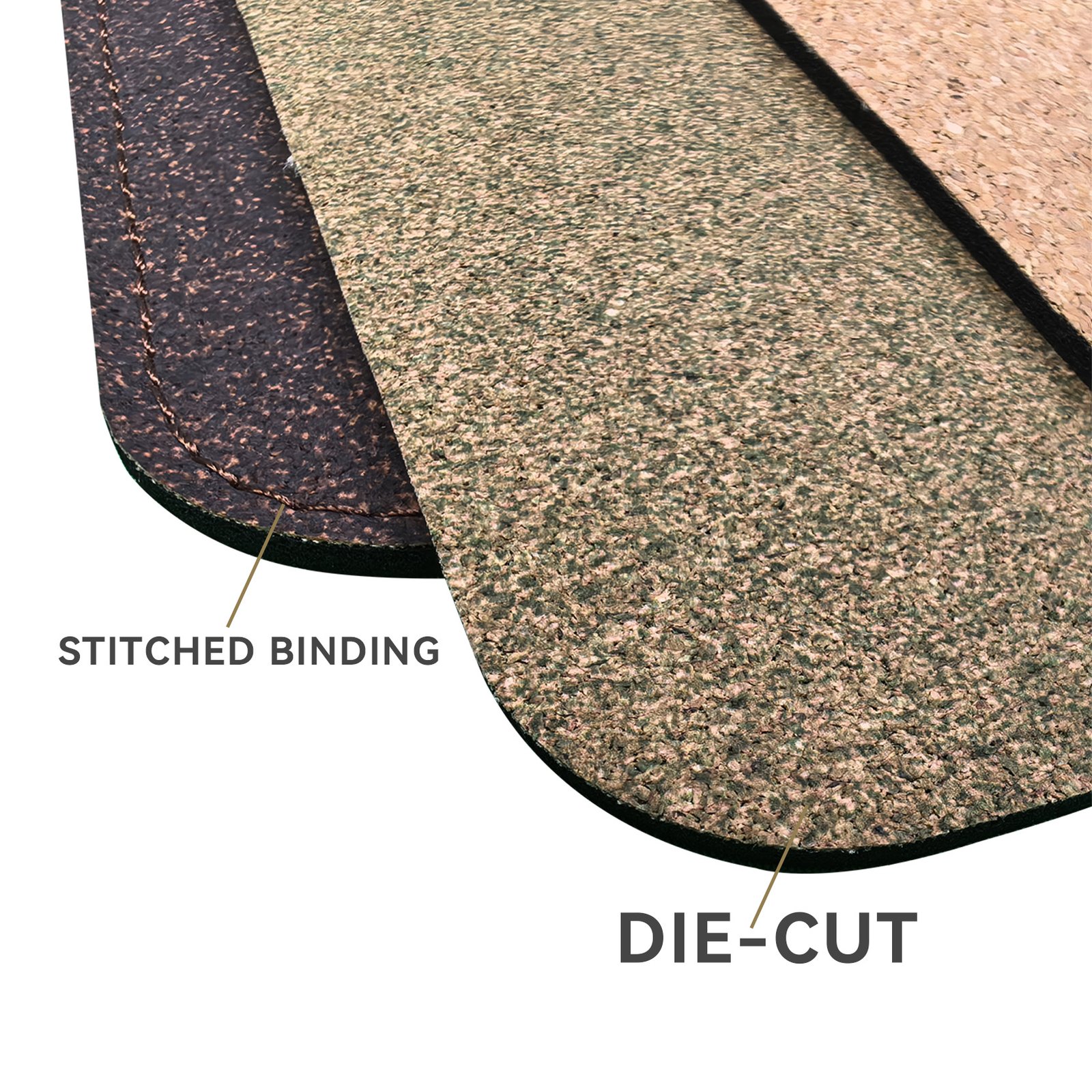 Natural Cork Desk Pad Writing Mat detail