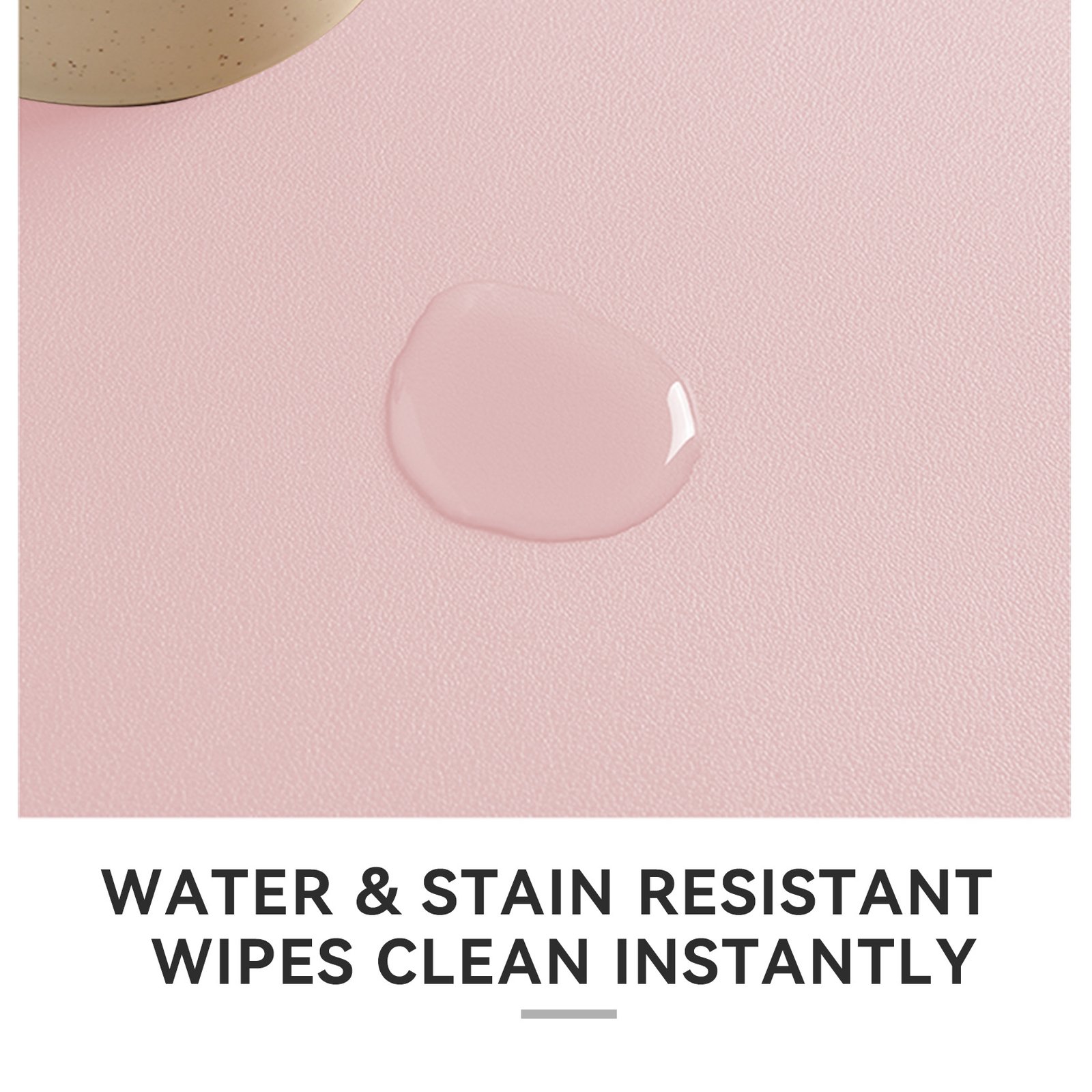 Waterproof Faux Leather Office Desk Pad detail