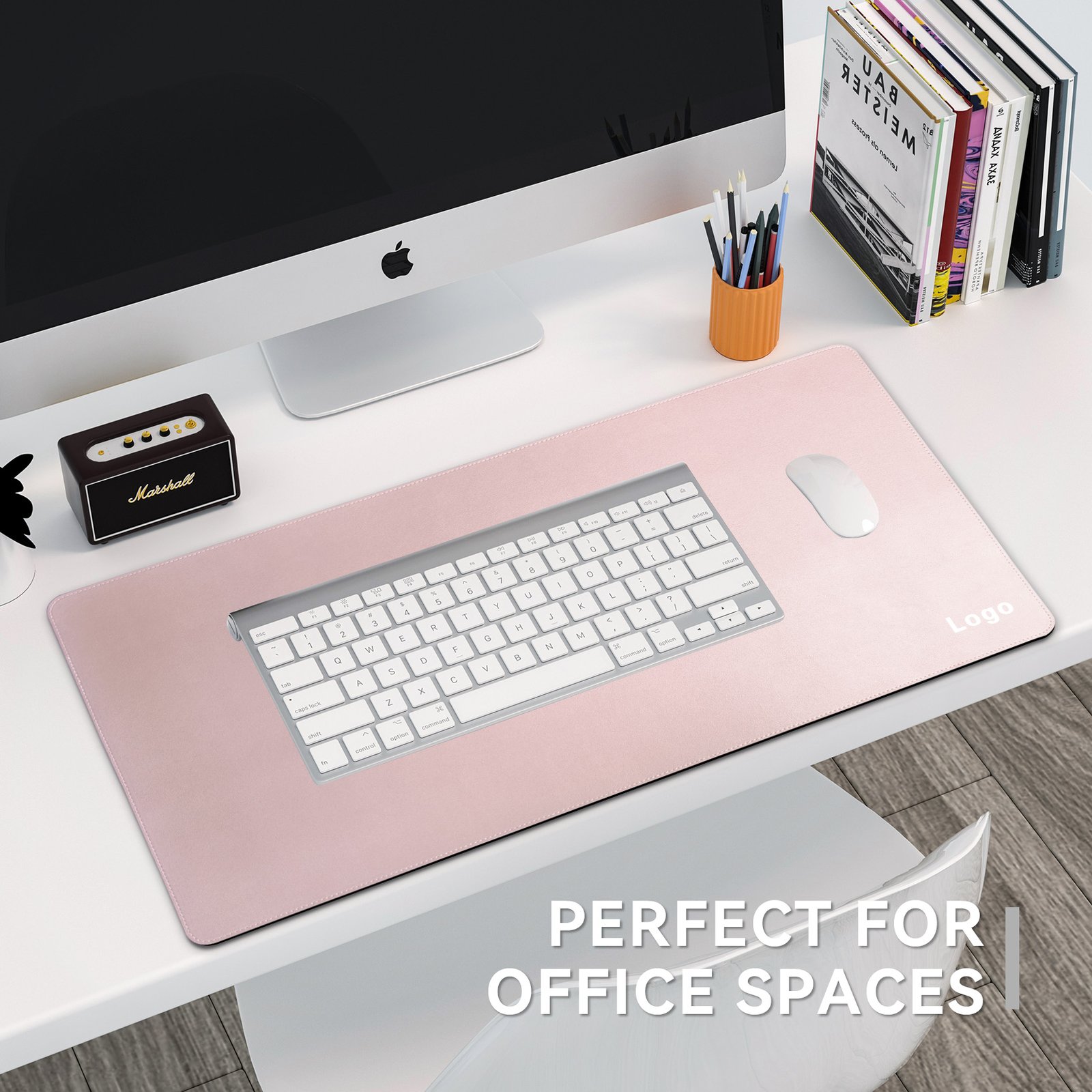 Waterproof Faux Leather Office Desk Pad detail