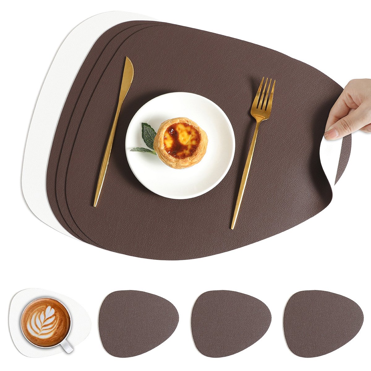 Deep Coffee / Ivory SKU
